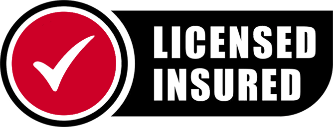 Licensed and insured.