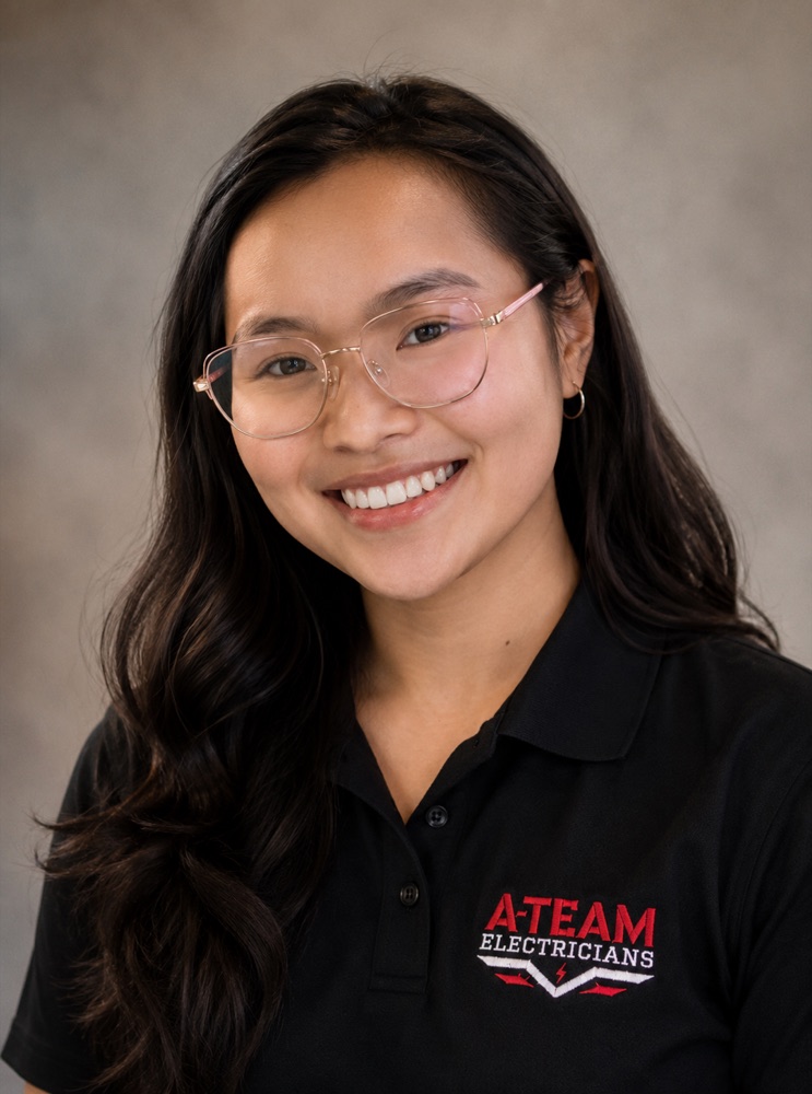 Charlyn Nogra, marketing coordinator at A-Team Electricians